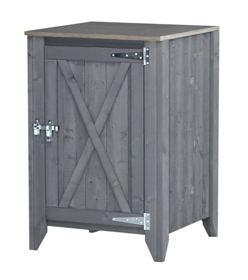 BM TYP 564 Outdoorküche Schrank 1-türig, schmal von Bm Massivholz