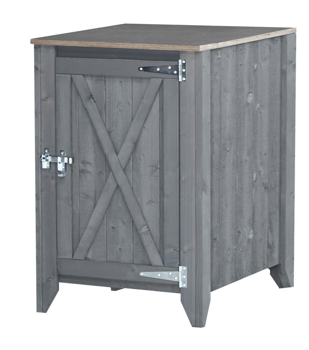 BM TYP 564 Outdoorküche Schrank 1-türig von Bm Massivholz