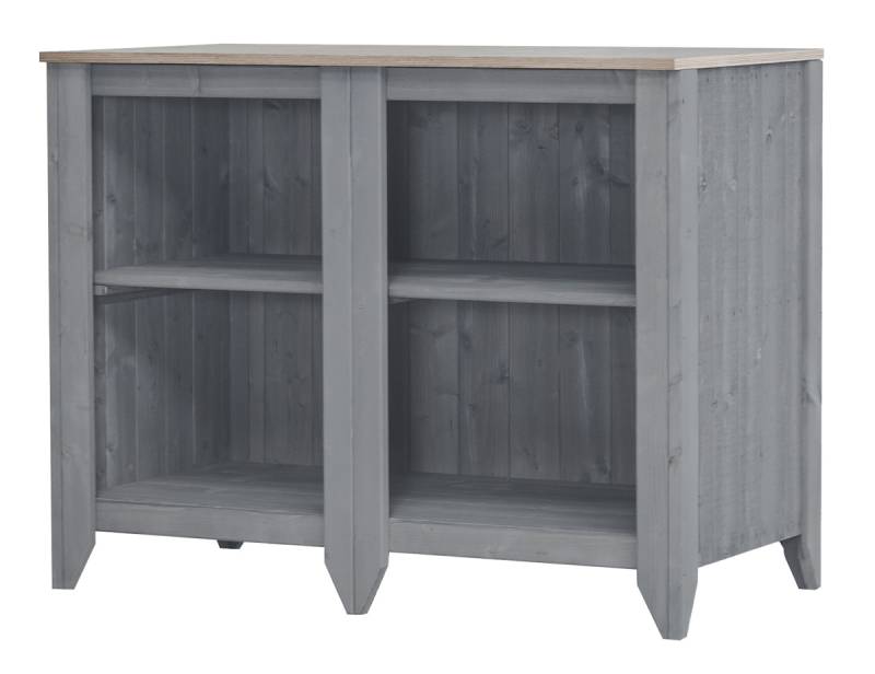 BM TYP 564 Outdoorküche Sideboard offen, schmal von Bm Massivholz