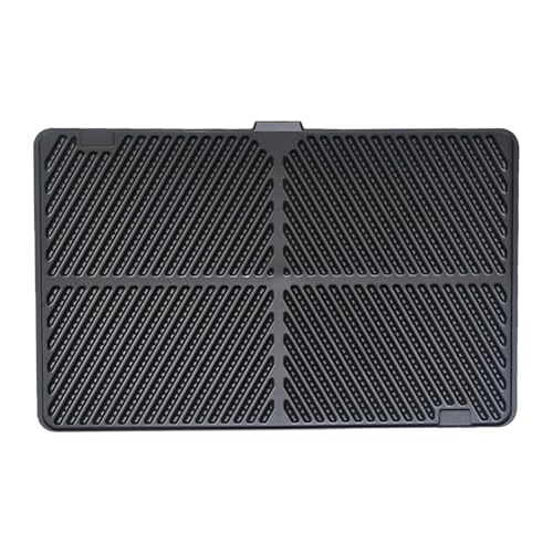 Katzenstreu-Matte, rutschfeste Unterseite, 61 x 38 cm, extra großer Teppich, wasserdichter Bodenschutz, faltbares Design, für Katzenfütterung, Zuhause, Boden, Wohnzimmer, Außenbereich Katzenstreu-Matte, rutschfeste Unterseite, 61 x 38 cm, extra großer Teppich, wasserdichter Bodenschutz, faltbares Design, für Katzenfütterung, Zuhause, Boden, Wohnzimmer, Außenbereich von Bmdjdq
