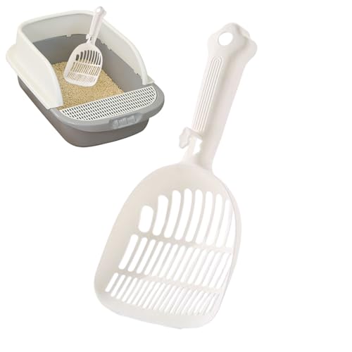 Katzenstreu -Schaufel, Langgriff Schaufel, Effiziente Seitschaufel, Ergonomischer Grip, Nicht -Stick -Oberflächen, 13,5 X 28 X 7 cm, Für Haushäuser Effiziente Reinigung Von Innenräumen Easy S von Bmdjdq