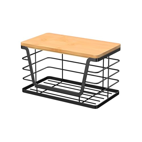 Müllbeutel Spender | Holz Oberfläche Wäscheraum Organizer,Stapelbarer Mülltütenhalter Für Küche Bad Balkon Wohnbereich Unter Waschbecken Müllbeutel Spender | Holz Oberfläche Wäscheraum Organizer,Stapelbarer Mülltütenhalter Für Küche Bad Balkon Wohnbereich Unter Waschbecken von Bmdjdq