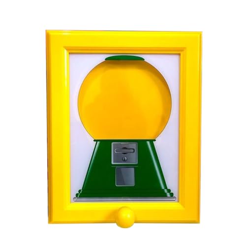 Süßigkeitenspender, Wandmontage, Kaugummi-Maschine, Bilderrahmen, Süßigkeitenspender, wunderbares Geschenk, lange Lebensdauer, 30 x 22 x 3 cm, für Wohnzimmer, Studio Süßigkeitenspender, Wandmontage, Kaugummi-Maschine, Bilderrahmen, Süßigkeitenspender, wunderbares Geschenk, lange Lebensdauer, 30 x 22 x 3 cm, für Wohnzimmer, Studio von Bmdjdq