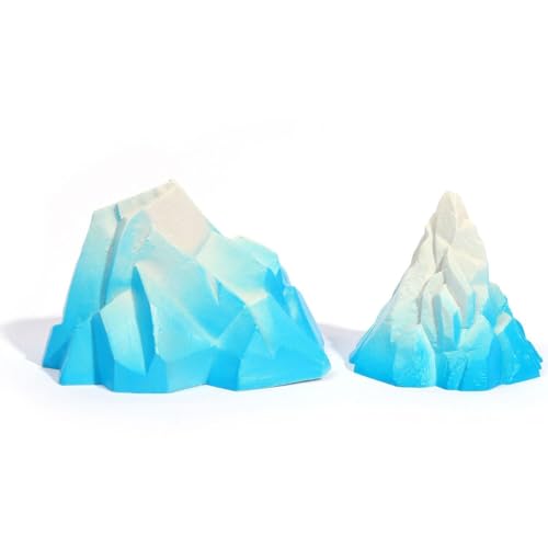 Bmucp Aquarium mit Schneebesatz, Eisbergdekoration - Snow Mountain Aquarium 2X Simulation Eisberg Figur | Iceberg Deko für Aquarium Dekoration Realistisch Dynamisch Aquarium Ökologie Bmucp Aquarium mit Schneebesatz, Eisbergdekoration - Snow Mountain Aquarium 2X Simulation Eisberg Figur | Iceberg Deko für Aquarium Dekoration Realistisch Dynamisch Aquarium Ökologie von Bmucp