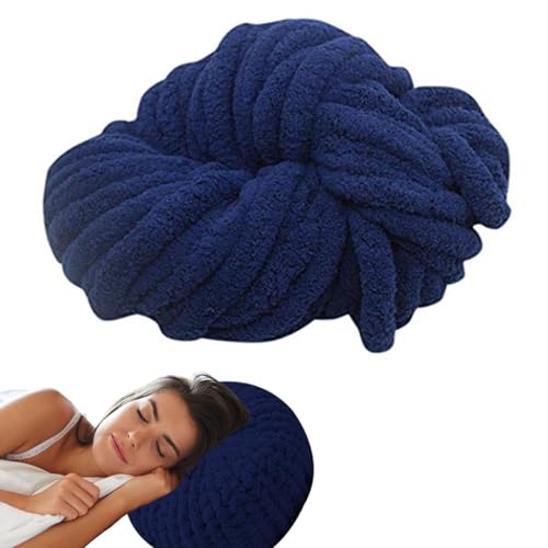 Bmucp Dickes Chenillegarn, großes Strickgarn, bequem und weich, für Teppiche, Schals, Bastelzubehör, Teppiche, Bademantel, Haustierbetten, Dekoration Bmucp Dickes Chenillegarn, großes Strickgarn, bequem und weich, für Teppiche, Schals, Bastelzubehör, Teppiche, Bademantel, Haustierbetten, Dekoration von Bmucp