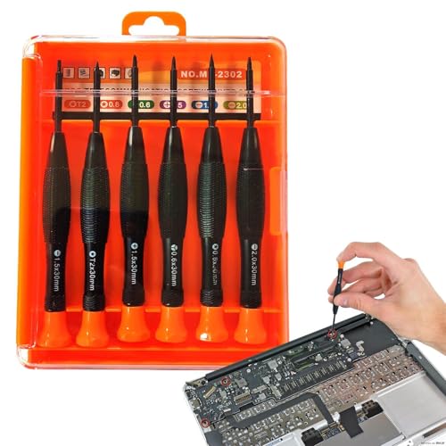 Bmucp Kleiner Brillenschrauber Set - Miniatur-Multifunktionsschraubendreher - Elektronisches Computerwerkzeug, kleine magnetische Haushaltswerkzeuge Set Bmucp Kleiner Brillenschrauber Set - Miniatur-Multifunktionsschraubendreher - Elektronisches Computerwerkzeug, kleine magnetische Haushaltswerkzeuge Set von Bmucp