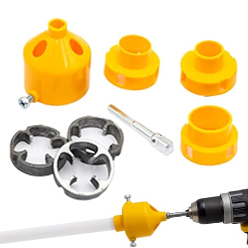 Bmucp PVC Schlaucheinfädelset - Hydraulikwerkzeug für Rohrgewinde | PVC-Gewindewerkzeug zum Schneiden, Doppelkopf-Design, Wohnrenovierung Bmucp PVC Schlaucheinfädelset - Hydraulikwerkzeug für Rohrgewinde | PVC-Gewindewerkzeug zum Schneiden, Doppelkopf-Design, Wohnrenovierung von Bmucp
