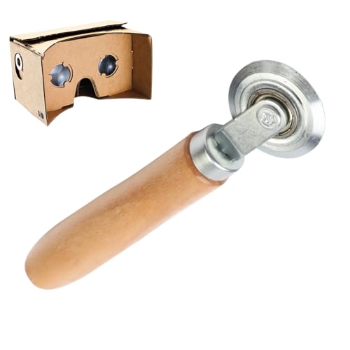 Bmucp Türrolle mit Holzgriff, Handgemachtes Handwerkszubehör für Reinigung, Fahrzeugverbesserung, Reparatur, Installation von Bmucp
