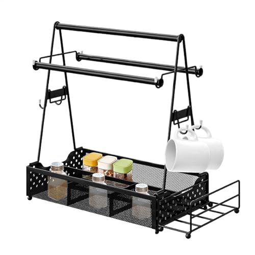Grillkorb für den Außenbereich – Outdoor-Küchenwerkzeugkorb für Picknick, Gewürze – Aufbewahrungskorb für Grillwerkzeuge für Camping, Park, Strand, Grill Grillkorb für den Außenbereich – Outdoor-Küchenwerkzeugkorb für Picknick, Gewürze – Aufbewahrungskorb für Grillwerkzeuge für Camping, Park, Strand, Grill von Bmucp
