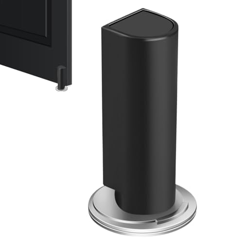 Metall-Türstopper, Leise, Leise, Anti-Perforation, Langlebig, Ohne Löcher, mit Aufkleber, für Schlafzimmer, Küche, Badezimmer von Bmucp