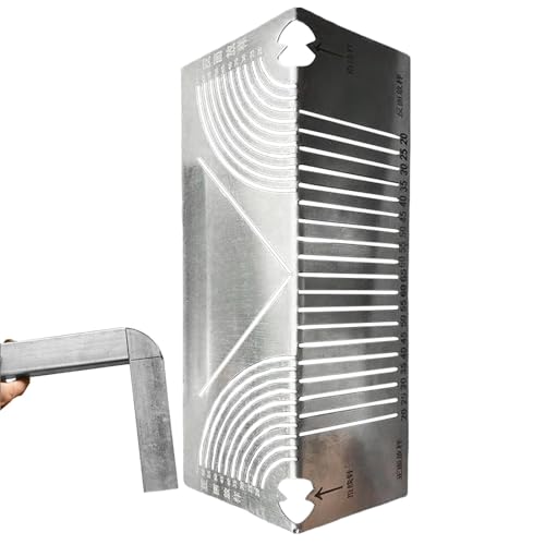 Verstellbarer Linearbogen-Formstab, Präzisionsbogenmarker | Präzisionsmarkierungswerkzeug | Multifunktionales Rohrbiegewerkzeug für erfahrene Handwerker aus Metall Verstellbarer Linearbogen-Formstab, Präzisionsbogenmarker | Präzisionsmarkierungswerkzeug | Multifunktionales Rohrbiegewerkzeug für erfahrene Handwerker aus Metall von Bmucp