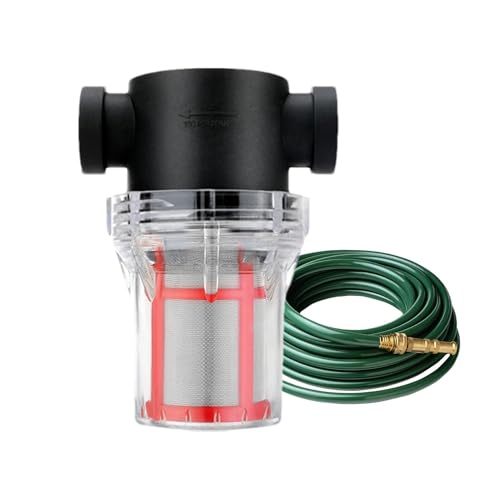 Wasserfilter für Gartenschlauch, Sedimentfilteranschluss, tragbares Gartenschlauch-Filtersystem mit 200 Mesh-Bildschirmen, Inline-Filter für Wasserschlauch Wasserfilter für Gartenschlauch, Sedimentfilteranschluss, tragbares Gartenschlauch-Filtersystem mit 200 Mesh-Bildschirmen, Inline-Filter für Wasserschlauch von Bmucp
