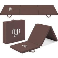 Premium Tri-Folding Thick Gymnastic Mat & Home Sports, Yogamatte & Sportmatte von BnB Sports