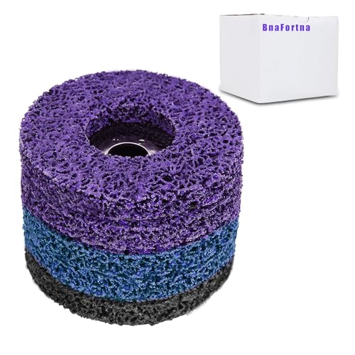 BnaFortna 125 * 22mm CSD Scheibe Schleifscheibe - Diamant Grob Reinigungsscheibe für Winkelschleifer, Reinigungsscheibe Set, für Rostentfernung, Schweißnähte, Farbe, Rost (5 Stücke) BnaFortna 125 * 22mm CSD Scheibe Schleifscheibe - Diamant Grob Reinigungsscheibe für Winkelschleifer, Reinigungsscheibe Set, für Rostentfernung, Schweißnähte, Farbe, Rost (5 Stücke) von BnaFortna