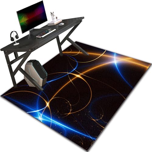 120 x 140 cm Computerstuhl Teppich Stuhlmatte Bodenschutzmatte Bürostuhl Stuhlunterlage Gaming Teppich Unterlage Schreibstuhlunterlage Stuhlmatte Floor Protection Mat für Parkett und Hartböden 120 x 140 cm Computerstuhl Teppich Stuhlmatte Bodenschutzmatte Bürostuhl Stuhlunterlage Gaming Teppich Unterlage Schreibstuhlunterlage Stuhlmatte Floor Protection Mat für Parkett und Hartböden von Bnehwogu