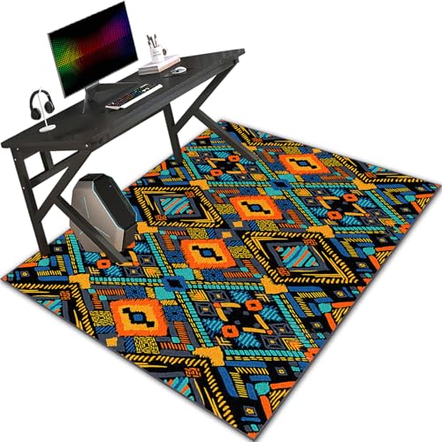 Bodenschutzmatte für Hartböden 90 x 140 cm, Gaming Teppich Stuhlunterlage, Computerstuhl Teppiche, Bürostuhl Unterlage, Schreibtischstuhl Unterlage, Teppichschoner Stuhlmatte Floor Protection Mat Bodenschutzmatte für Hartböden 90 x 140 cm, Gaming Teppich Stuhlunterlage, Computerstuhl Teppiche, Bürostuhl Unterlage, Schreibtischstuhl Unterlage, Teppichschoner Stuhlmatte Floor Protection Mat von Bnehwogu