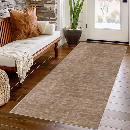 Teppichläufer Langer, Modern 40 x 60 cm Küchen Teppich, Flurläufer Schlafzimmer Carpet, Rutschfest Waschbar Küchenläufer, Teppich Läufer Flur für Vorzimmer Eingangsbereich Korridor Wohnzimmer von Bnehwogu