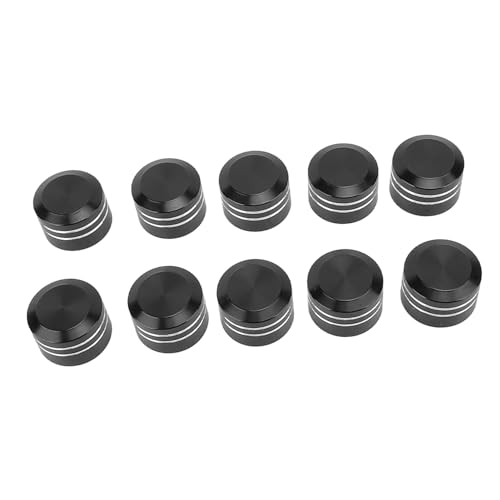 Bnineteenteam 10 Stück Motorrad-Schraubenabdeckungen, Motorrad-Motor-Schraubenabdeckungen Widerstehen Vibrationen, CNC-Aluminium, Universal-Kopfschrauben-Dekorkappen, Schwarz (L 30 cm / 11,8 Bnineteenteam 10 Stück Motorrad-Schraubenabdeckungen, Motorrad-Motor-Schraubenabdeckungen Widerstehen Vibrationen, CNC-Aluminium, Universal-Kopfschrauben-Dekorkappen, Schwarz (L 30 cm / 11,8 von Bnineteenteam
