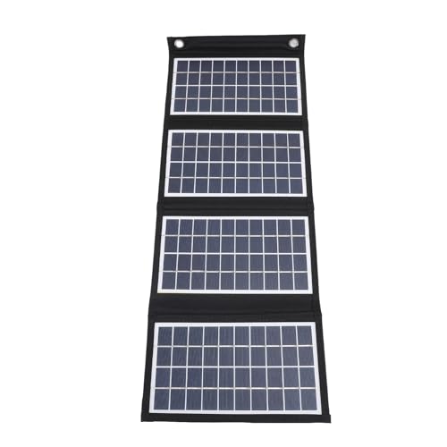 Bnineteenteam 30W Faltbares Solarpanel -Ladegerät mit Doppel -USB Schnelllade-, Leicht und Tragbares Design, Langlebig und Wettersicher, Hocheffizientes Monokristallines, Vielseitige Stromquelle von Bnineteenteam
