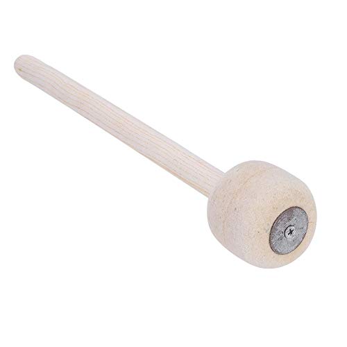 Bnineteenteam Drum Mallet, Langlebiger Bass Drum Mallet Stick mit Wollfilzkopf Percussion Marschband Accessoire Bnineteenteam Drum Mallet, Langlebiger Bass Drum Mallet Stick mit Wollfilzkopf Percussion Marschband Accessoire von Bnineteenteam