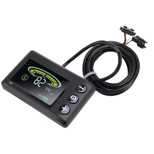 Bnineteenteam Elektrofahrrad -LCD -Displaymesser, Farbbildschirm mit Hoher Sichtbarkeit, Voraussetzungsprotokollkompatibilität, Langlebige und Wasserdichte Konstruktion, Einfache Installation und von Bnineteenteam