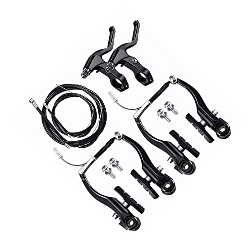 Bnineteenteam Fahrradbrems -Set Fahrradbremsen Gegen Bremsen Aluminiumlegierung Lineares Zugbremssatz für Mountain Road Bike mit Leichtem Design Glattes Fahren Langlebiger Material von Bnineteenteam