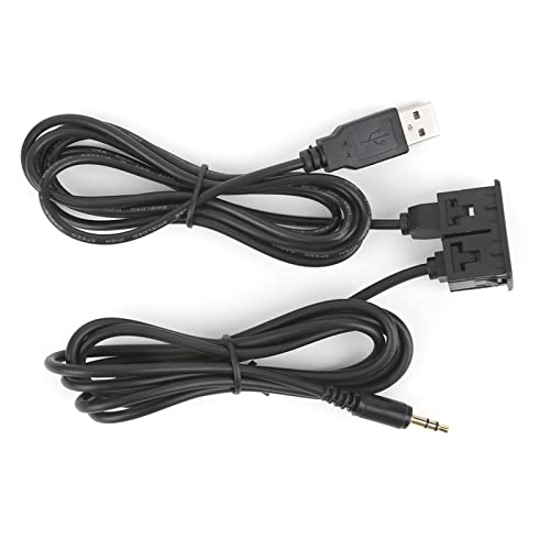 Bnineteenteam Flush Mount USB Aux -Verlängerungskabel -Adapter für Autoboot, Einfache Installation Das Dash Audio Adapter für Hochgeschwindigkeitsdatenübertragung und Geräteladung, Geeignet für die von Bnineteenteam