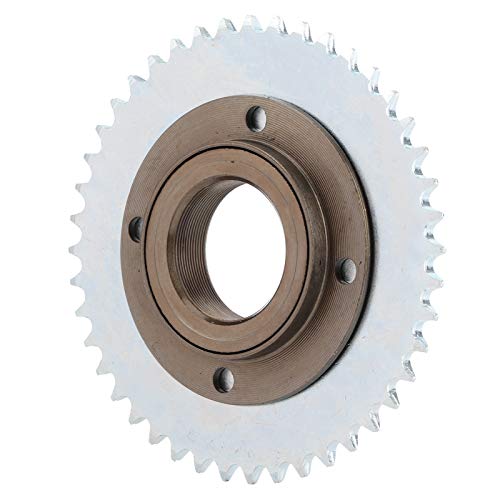 Bnineteenteam Heckkettenfahrzeuge, 78 Mm OD 4 -Loch -zahnloses Schwungrad + T8F 44T 54 Mm Kettenfahrzeuge für -Gas -Roller ATV von Bnineteenteam