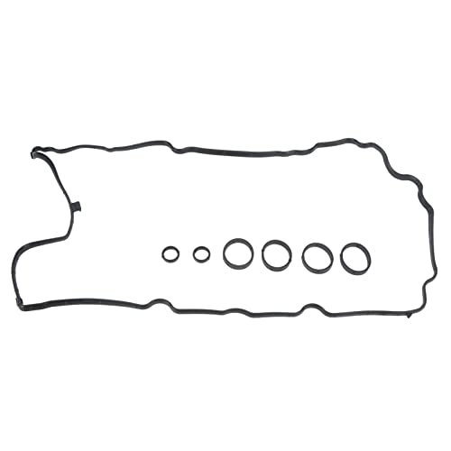 Bnineteenteam Hochwertiger Motorventilabdeckungsdichtungssatz Schwarzer Gummi 11127552107 Ersatzanpassung für C3 C4 C5 C6 Pass für DS4, Idealer Anpassung für 208-1 Dichtung 6 Waschmaschine von Bnineteenteam