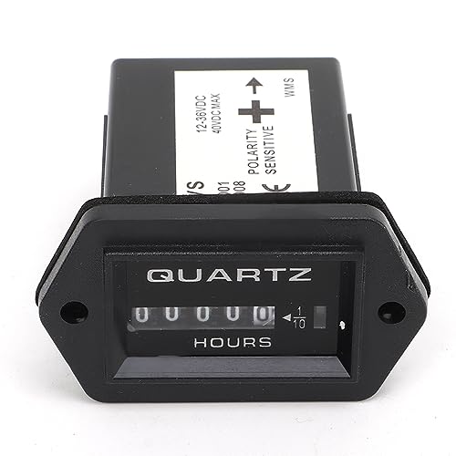 Bnineteenteam Mechanische Genauigkeit Außenborder Motorstundenmeter für Bootstraktor, Tragbar und Einfach zu Bedienen, ABS + Metallmaterial Bnineteenteam Mechanische Genauigkeit Außenborder Motorstundenmeter für Bootstraktor, Tragbar und Einfach zu Bedienen, ABS + Metallmaterial von Bnineteenteam