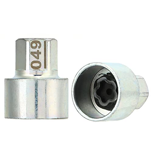 Bnineteenteam Radschlossschlüssel Lugnut Socket Ersatz für 1 3 5 6 7series X1-X6 Z4, Hochfestes Metallmaterial, Professionelles Schraubenentfernungswerkzeug (049) von Bnineteenteam