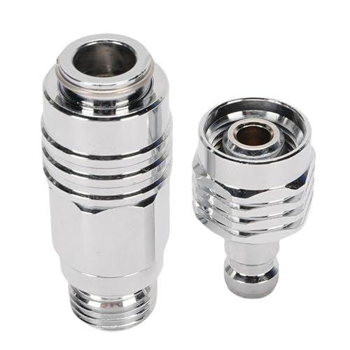Bnineteenteam Tauchadapter Im Zweiten Stadium, Männlicher und Weiblicher 9/16 Bis BCD -Standardschnittstellen -Schnittstelle Schnellanschluss Adapter, Edelstahlmaterial mit Leckagenem Design, von Bnineteenteam