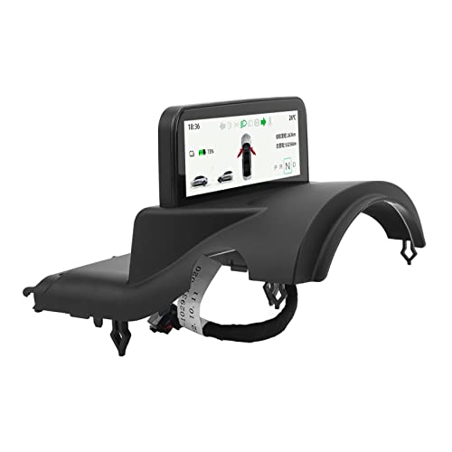 HUD-Tachometeranzeige, 4,6-Zoll-Auto-HUD-Bildschirm LCD-Tachometerbildschirm Digitales Armaturenbrett-Display Ersatz für Y (AMD Ryzen) von Bnineteenteam