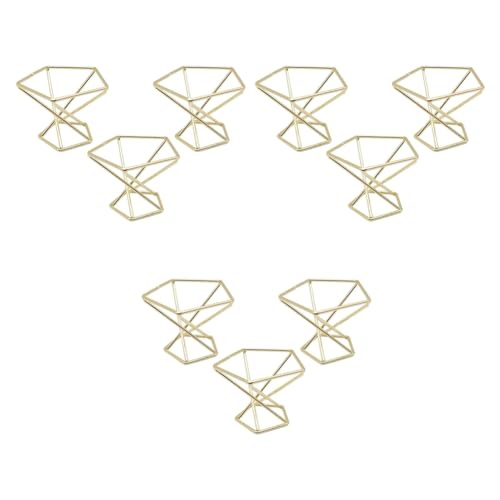 Bntaomle 9 Stück Geometrische Luft Pflanzen Halter Flugzeuge Rack Metall Pflanzen Ständer Pflanzer Regale Himmeli Tillandsien Behälter Bntaomle 9 Stück Geometrische Luft Pflanzen Halter Flugzeuge Rack Metall Pflanzen Ständer Pflanzer Regale Himmeli Tillandsien Behälter von Bntaomle