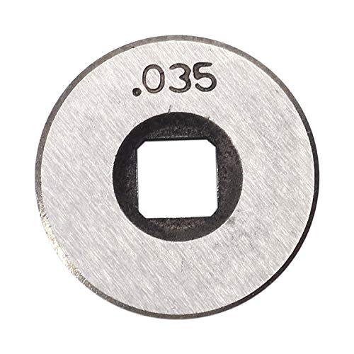 Bntaomle Welder Drahtzufuhr-Antriebsrollen-Set, 25 mm Durchmesser, 0,8–0,9 mm von Bntaomle