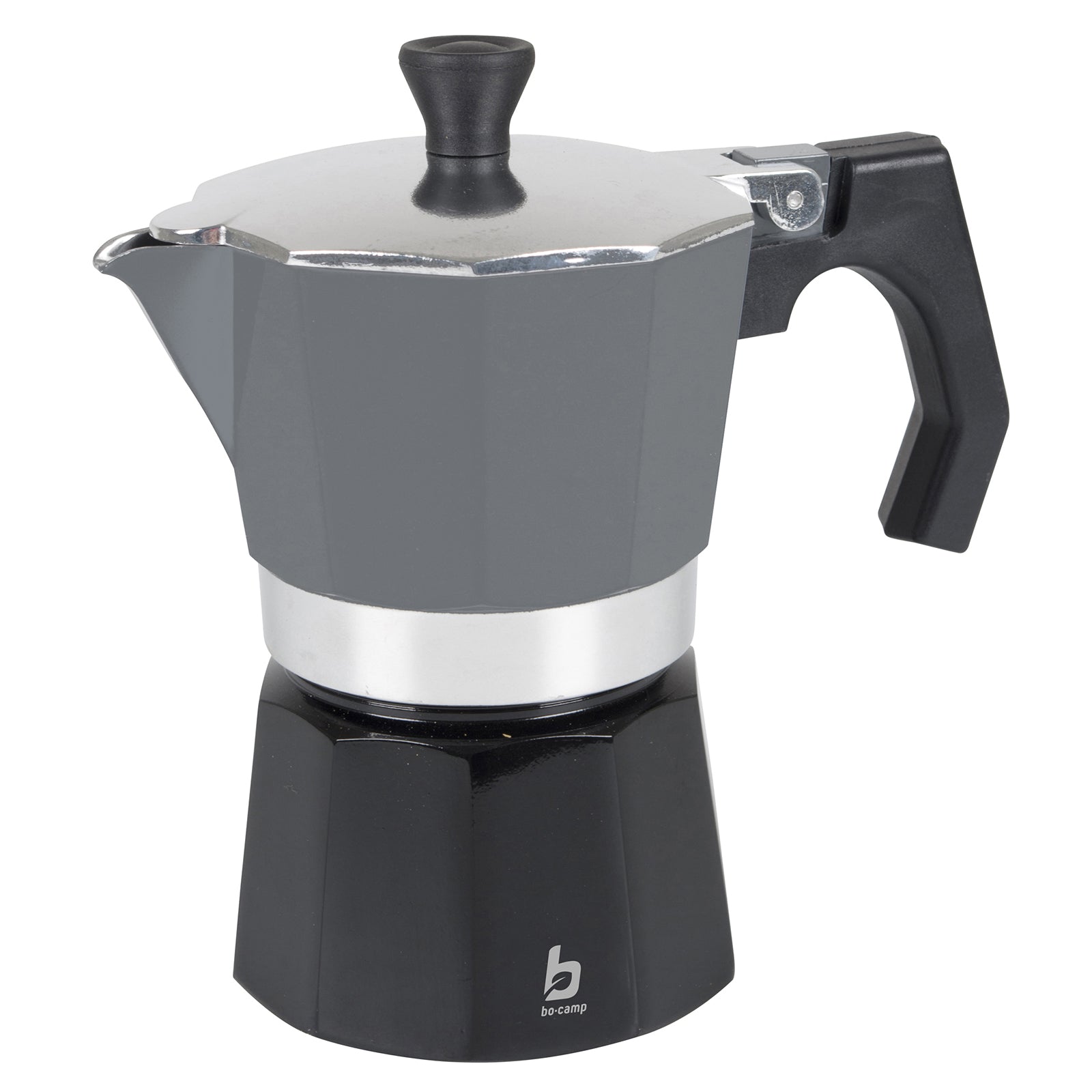 BO-CAMP Espressokocher Percolator - Kaffee Kocher Espresso Kanne Alu 2-6 Tassen-3 Tassen von Bo-Camp Urban Outdoor