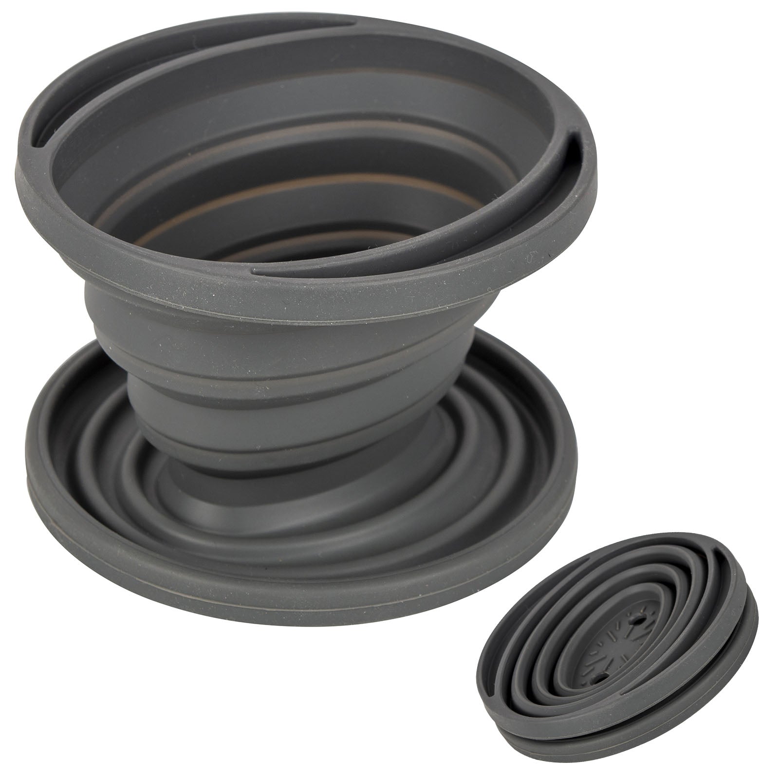 BO-CAMP Camping Kaffee Filter Tütenhalter Tee Bereiter Faltbar Silikon #2 von Bo-Camp