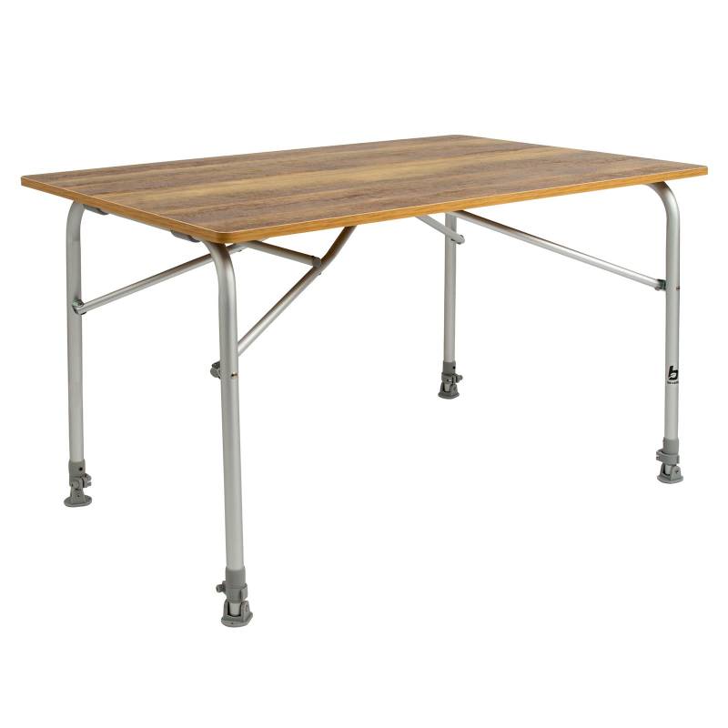 BO-CAMP Falttisch XL Camping Garten Klapp Tisch Klappbar Höhenverstellbar 59-72 von Bo-Camp