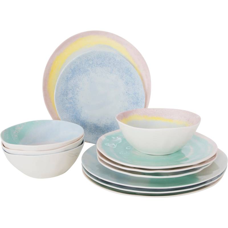 BO-CAMP Melamin Geschirr Set Barfleur Camping Essgeschirr Reise Picknick Teller BO-CAMP Melamin Geschirr Set Barfleur Camping Essgeschirr Reise Picknick Teller von Bo-Camp