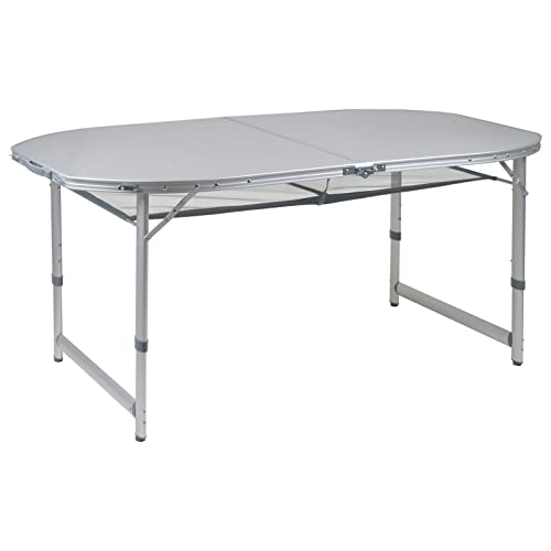 Bo-Camp Camping Koffer Tisch Klapptisch Falttisch Klappbar Faltbar Alu 3 Höhen von Bo-Camp