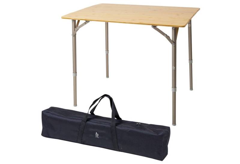 Bo-Camp Campingtisch Camping Gartentisch Klapptisch Falttisch, Klappbar verstellbar Alu Bambus Bo-Camp Campingtisch Camping Gartentisch Klapptisch Falttisch, Klappbar verstellbar Alu Bambus von Bo-Camp