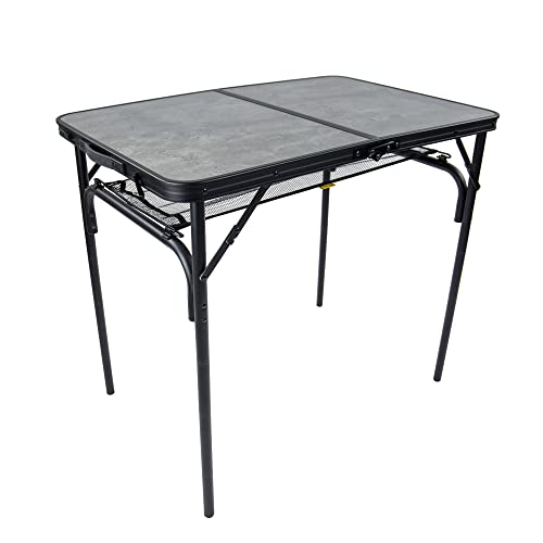 Bo-Camp Northgate Tisch, Aluminium, Grau, 90x60 cm von Bo-Camp