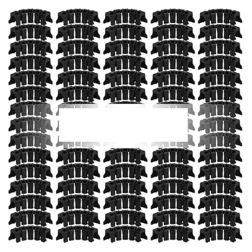 50 stücke Anlage Bender Trainer Kunststoff Unterstützung Pile Rahmen Anlage Wachstum Manipulation Tutoren Blume Reben Zweige Unterstützung Klemmen(Black) von BoBoBn