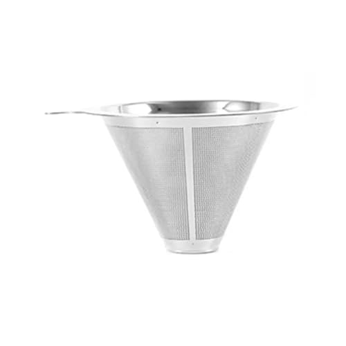 BoBoBn Stainless Steel Coffee Filter Portable Pour Reusable Small and Light Compact Dripper Holder Hot Water Mesh Durable New 2 ps(S) von BoBoBn