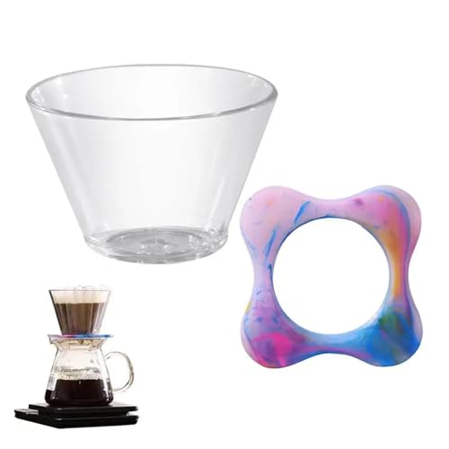 Portable Coffee Maker Pour Over Coffee Maker Coffee Dripper Brewer Glass Coffee Pot Decanter Home Coffee Filter von BoBoBn