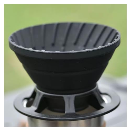 Reusable Coffee Dripper Silicone coffee filter cup for outdoor use for 1-2 people black Barista Coffee Brewing tools 1 pcs Reusable Coffee Dripper Silicone coffee filter cup for outdoor use for 1-2 people black Barista Coffee Brewing tools 1 pcs von BoBoBn