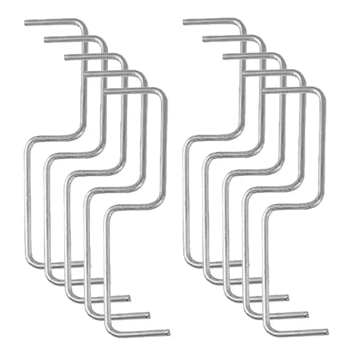 Stahldraht-Obstbaum-Astformer, Baum-Astspreizer, Stammtrainer, Biegeklammern, Gartenzweig-Clips, Pflanzenzweig-Trainer, 10 Stück von BoBoBn