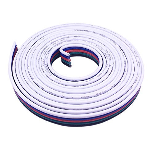 BoHong 10m 22AWG RGBW LED Streifen Verlängerungskabel 5 polig RGBW 5050 LED Strip Extension Cable Cord LED Band Verlängerung Kabel LED Stripe Anschlusskabel 5 Pin LED Verbinder Verbindungskabel BoHong 10m 22AWG RGBW LED Streifen Verlängerungskabel 5 polig RGBW 5050 LED Strip Extension Cable Cord LED Band Verlängerung Kabel LED Stripe Anschlusskabel 5 Pin LED Verbinder Verbindungskabel von BoHong