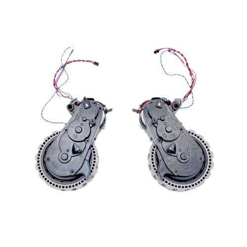 BoSeam Originale Linke Und Rechte Räder, Kompatibel For Ecovacs Deebot OZMO X1 Omni / T10 Turbo / T20, Roboterstaubsauger Teil (Color : L+R) von BoSeam