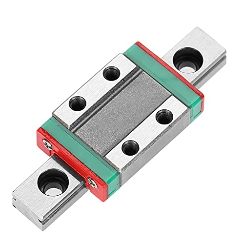 LML9B Standard-Führungsschienenschieber, Miniatur-Linearführung aus Metall 9 mm breit + Schieber (55 mm), geeignet für Automatisierungsgeräte(55mm) von Boaby